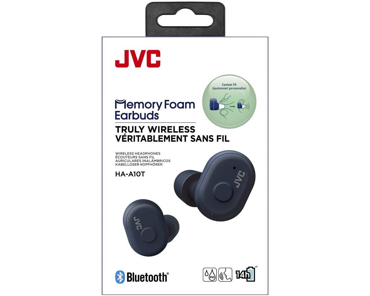 JVC HA-A10T Headset Wireless In-ear Calls/Music Micro-USB Bluetooth Blue – image 9