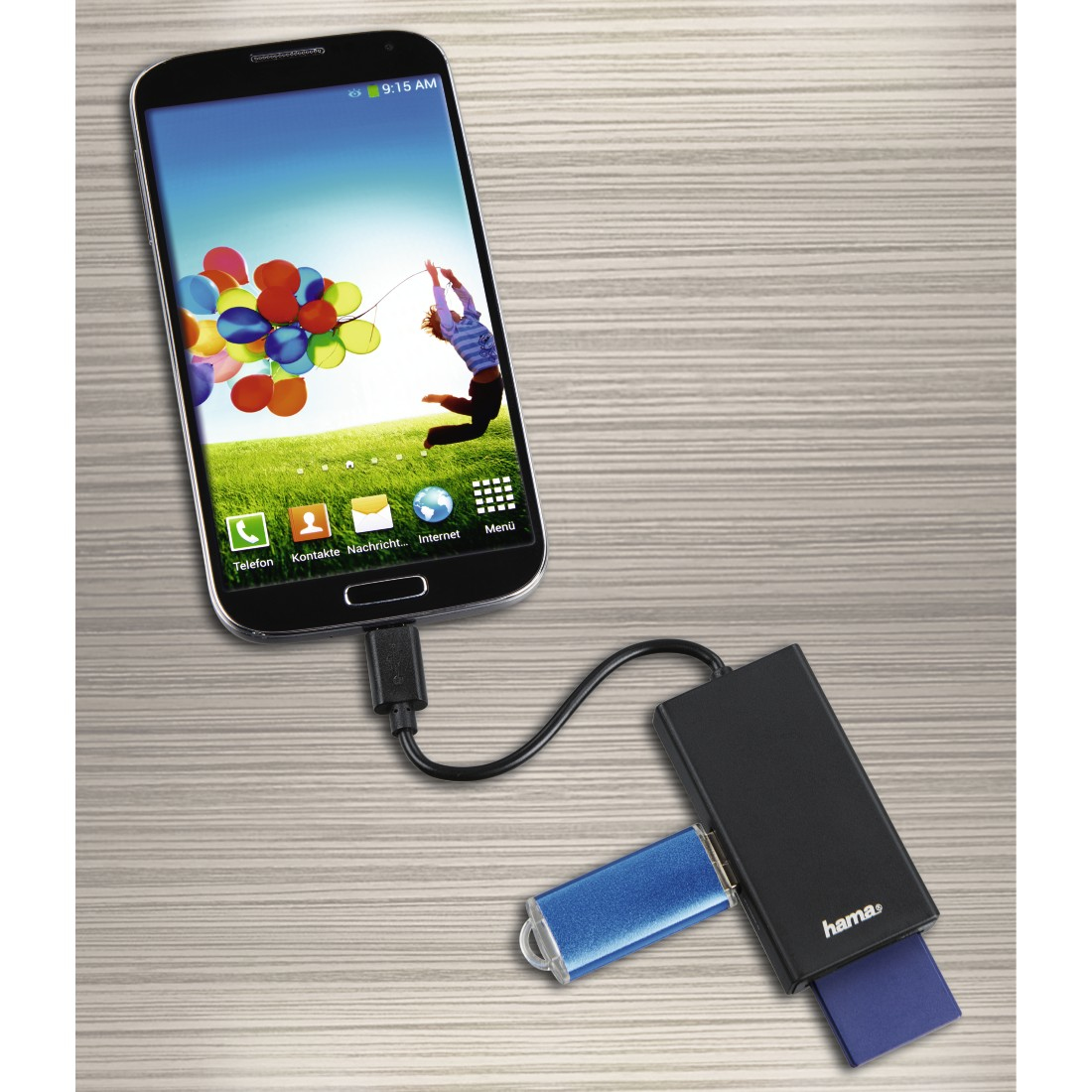 Hama 00054144 card reader USB 2.0 Type-C Black – image 5