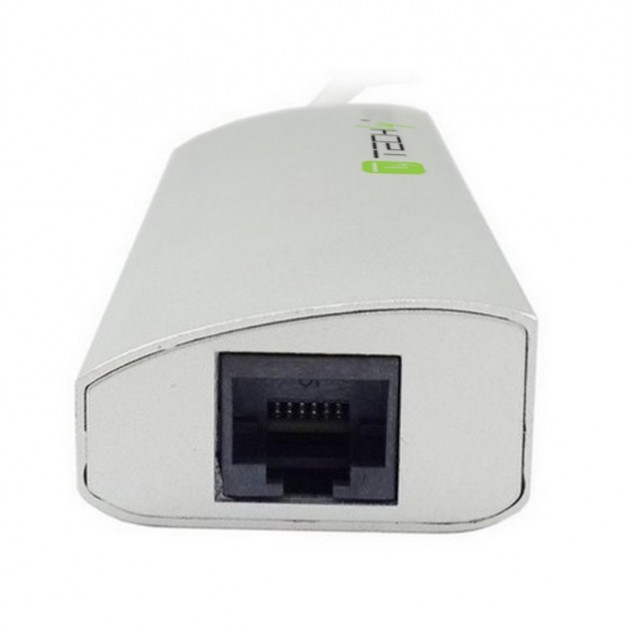 Techly IUSB31C-H3LANTLY laptop dock/port replicator USB 3.2 Gen 1 (3.1 Gen 1) Type-C Silver – image 4