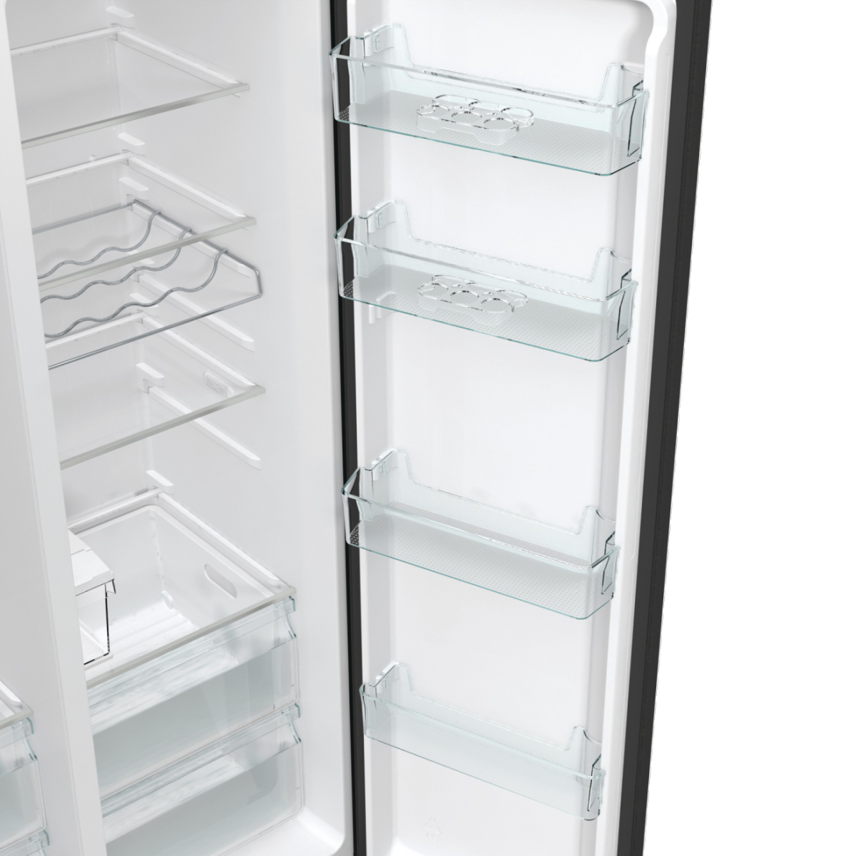 Hisense RSIM535AFE side-by-side refrigerator Freestanding – image 9