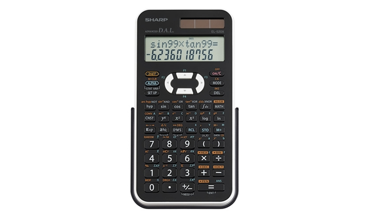 Sharp EL-520XBWH calculator Pocket Scientific Black