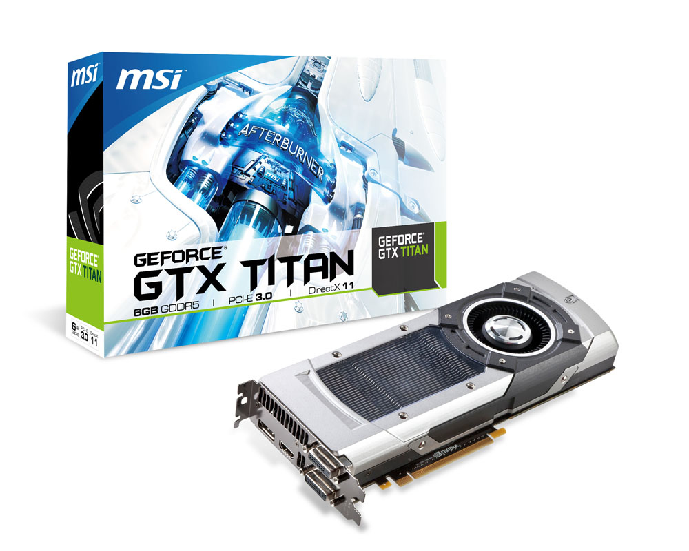 MSI V801-1253R graphics card NVIDIA GeForce GTX TITAN – image 5