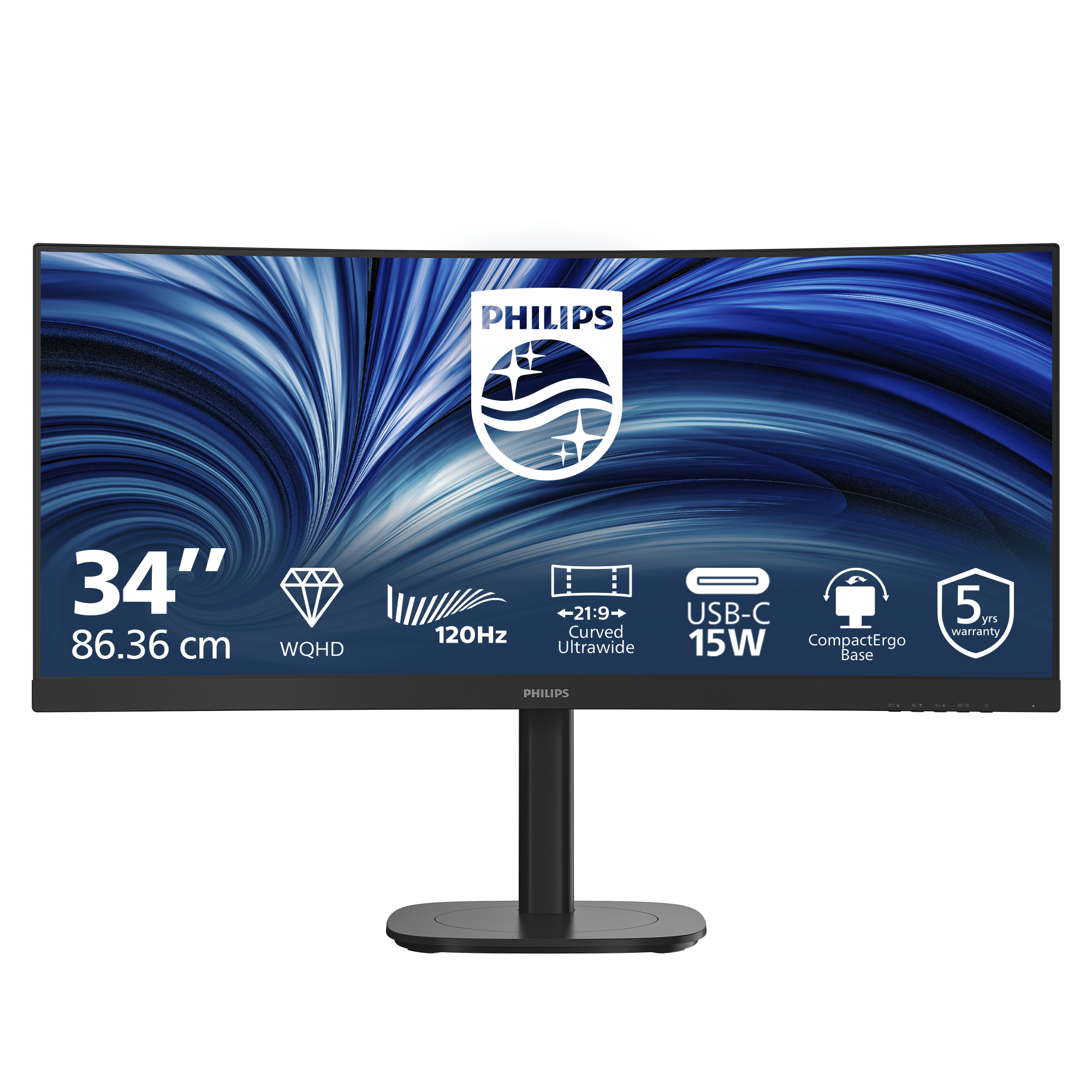Philips 34B2N3500C/00, 86,4 cm (34ʺ), 3440 x 1440 …