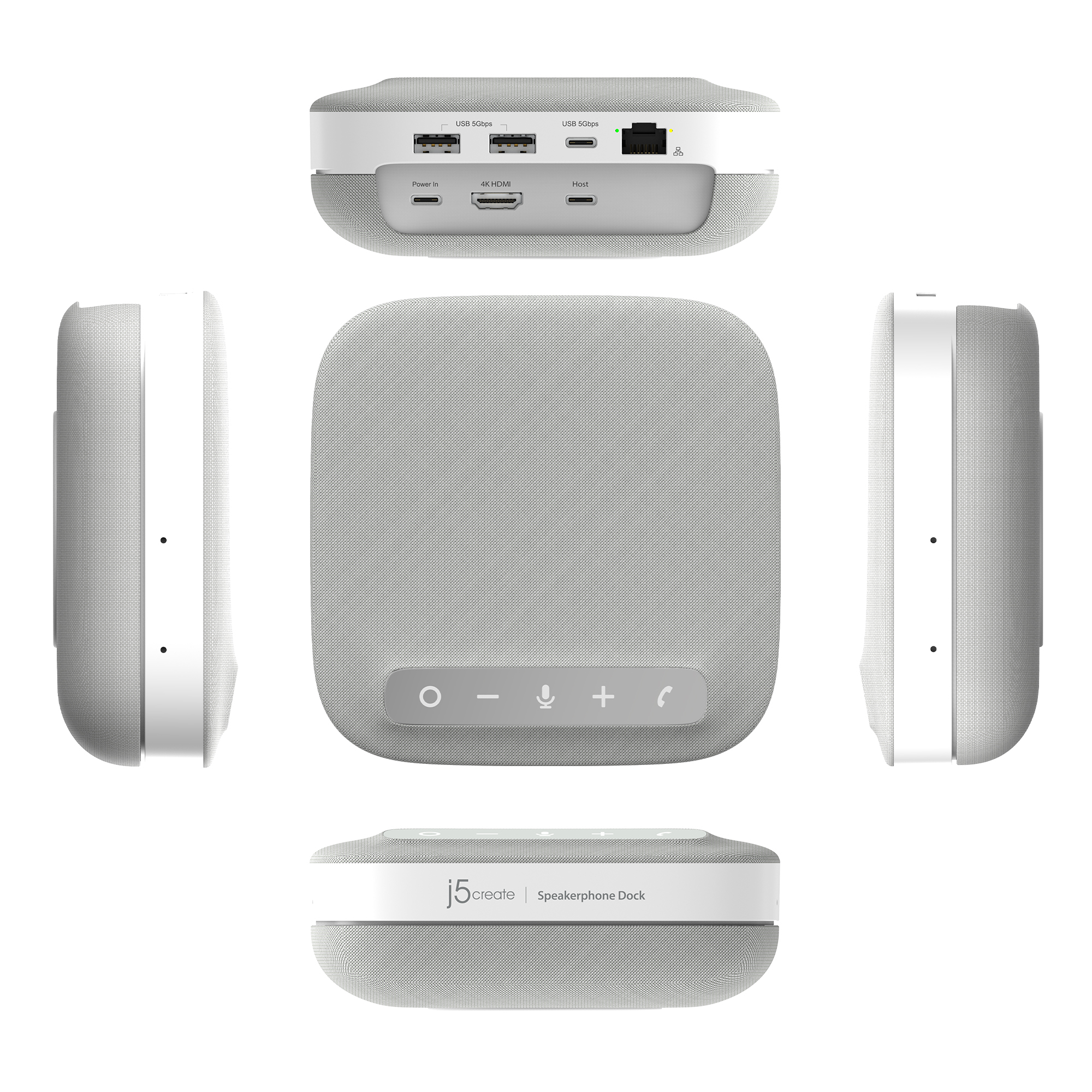 j5create USB-C 4K Speakerphone Dock – image 4