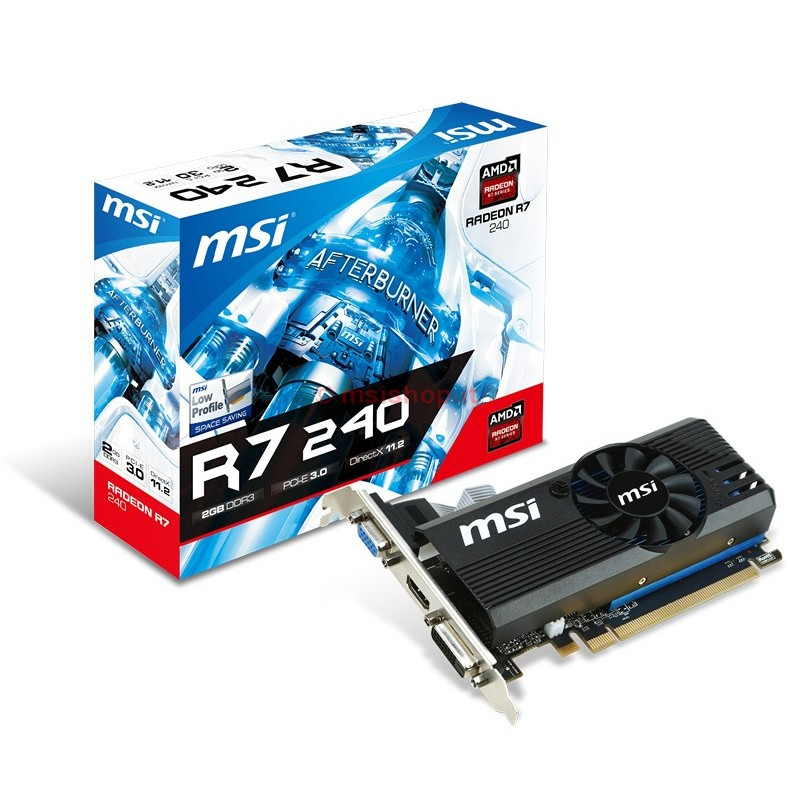 MSI R7 240 2GD3 LPV2 – image 1