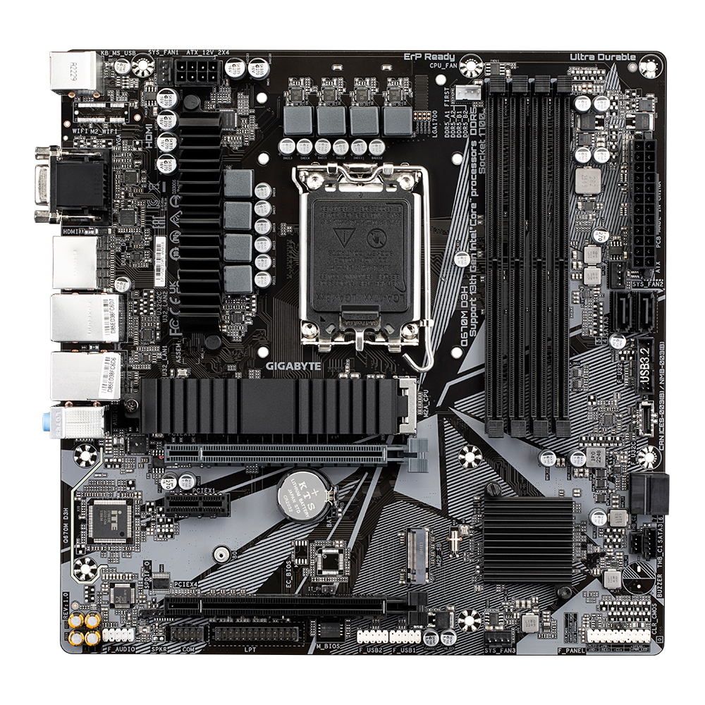 GIGABYTE Q670M D3H – image 2