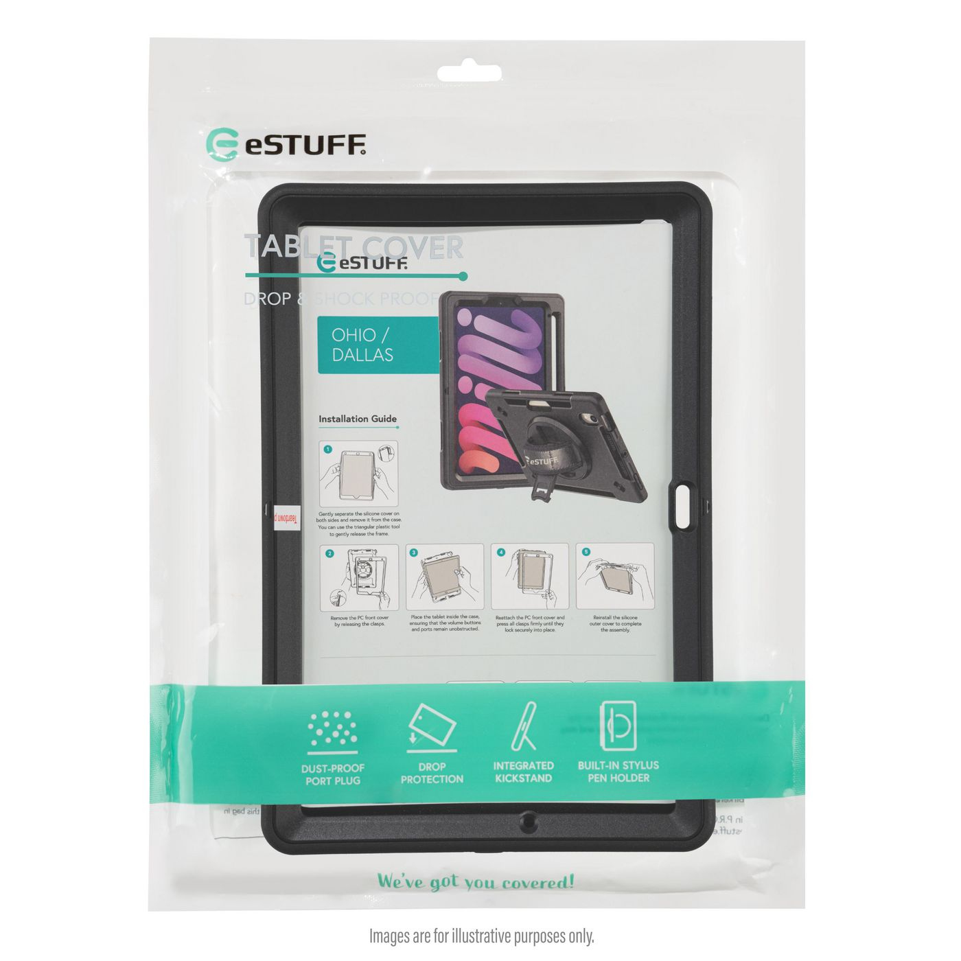 eSTUFF ES68105002-BULK tablet case – image 4