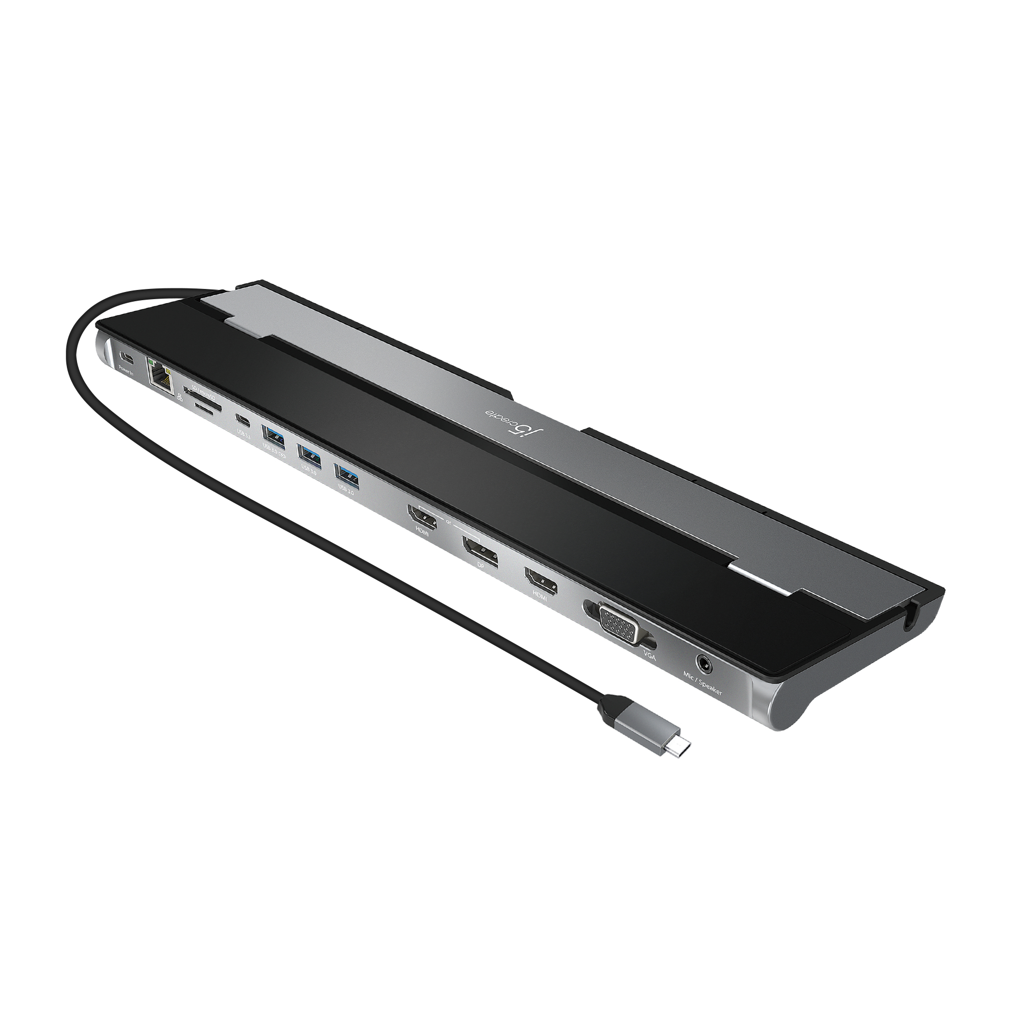 j5create JCD543 USB-C™ Triple Display Docking Station – image 2