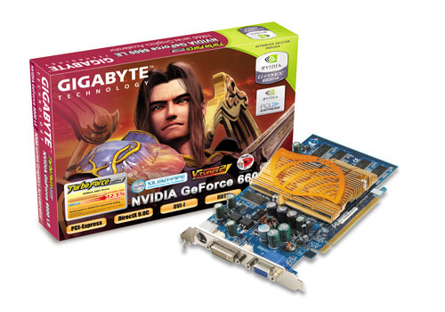 GIGABYTE 6600LE 128Mb, DVI-I