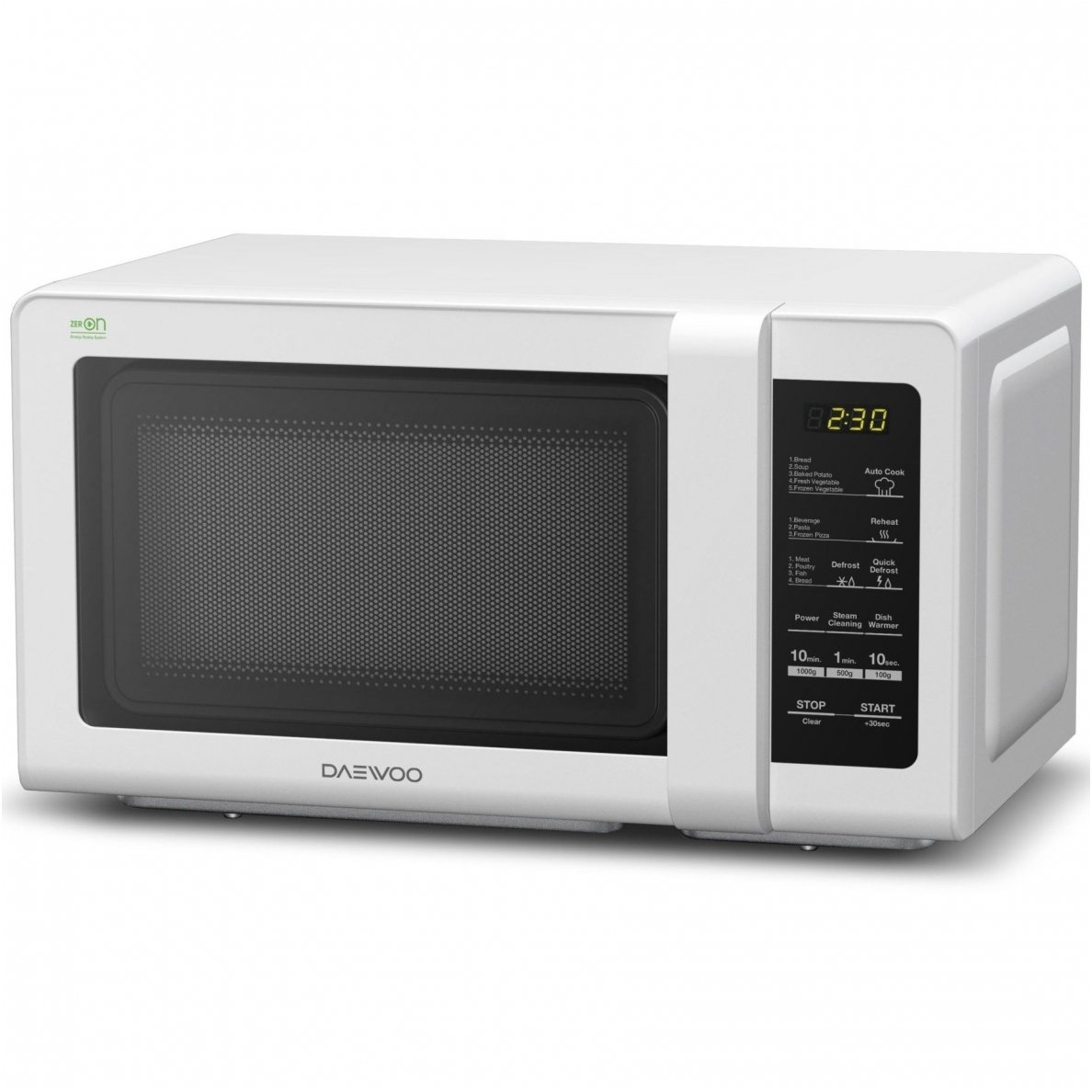 Daewoo KOR-662BW microwave White Solo microwave Countertop – image 3