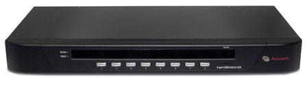 Vertiv 1000 KVM switch Rack mounting Black