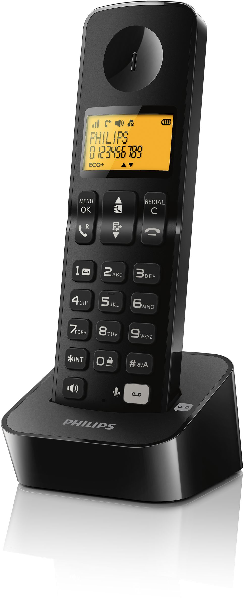 Philips B1961B/FR telephone DECT telephone Caller ID Black – image 2