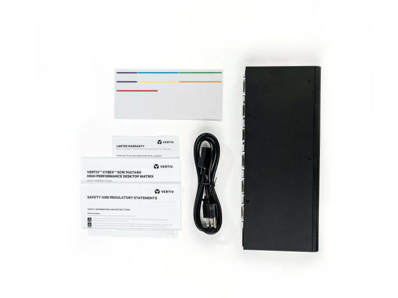 Vertiv SCM145DPH-400 KVM switch Black – image 3