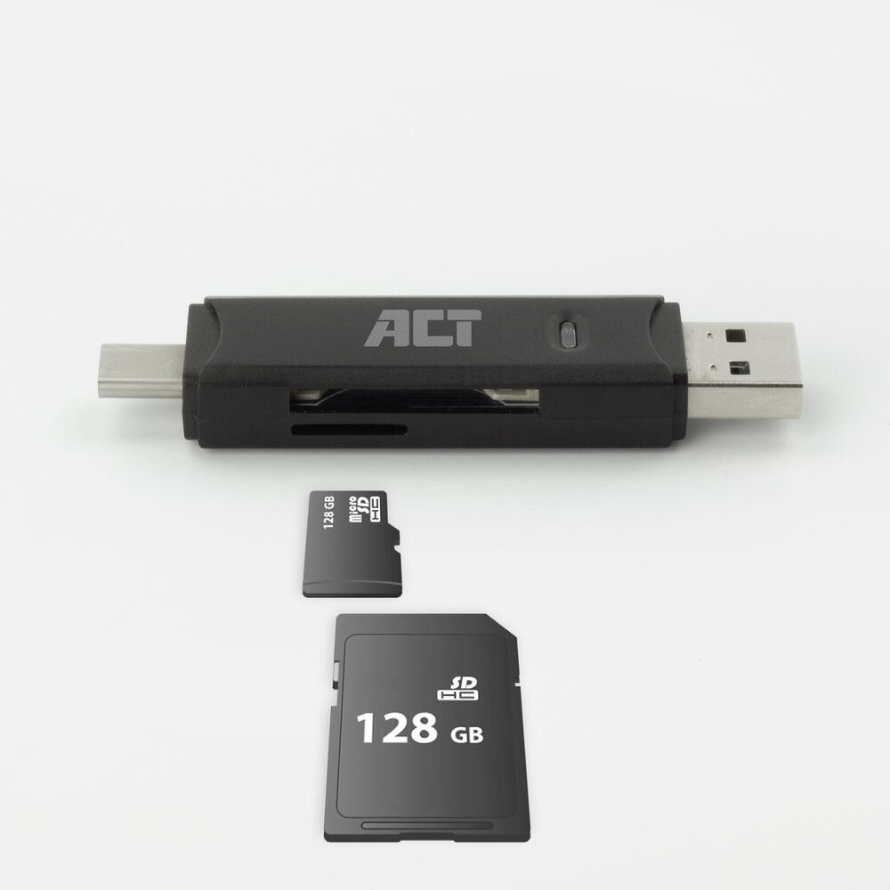 ACT USB-C/USB-A 3.0 card reader – image 5