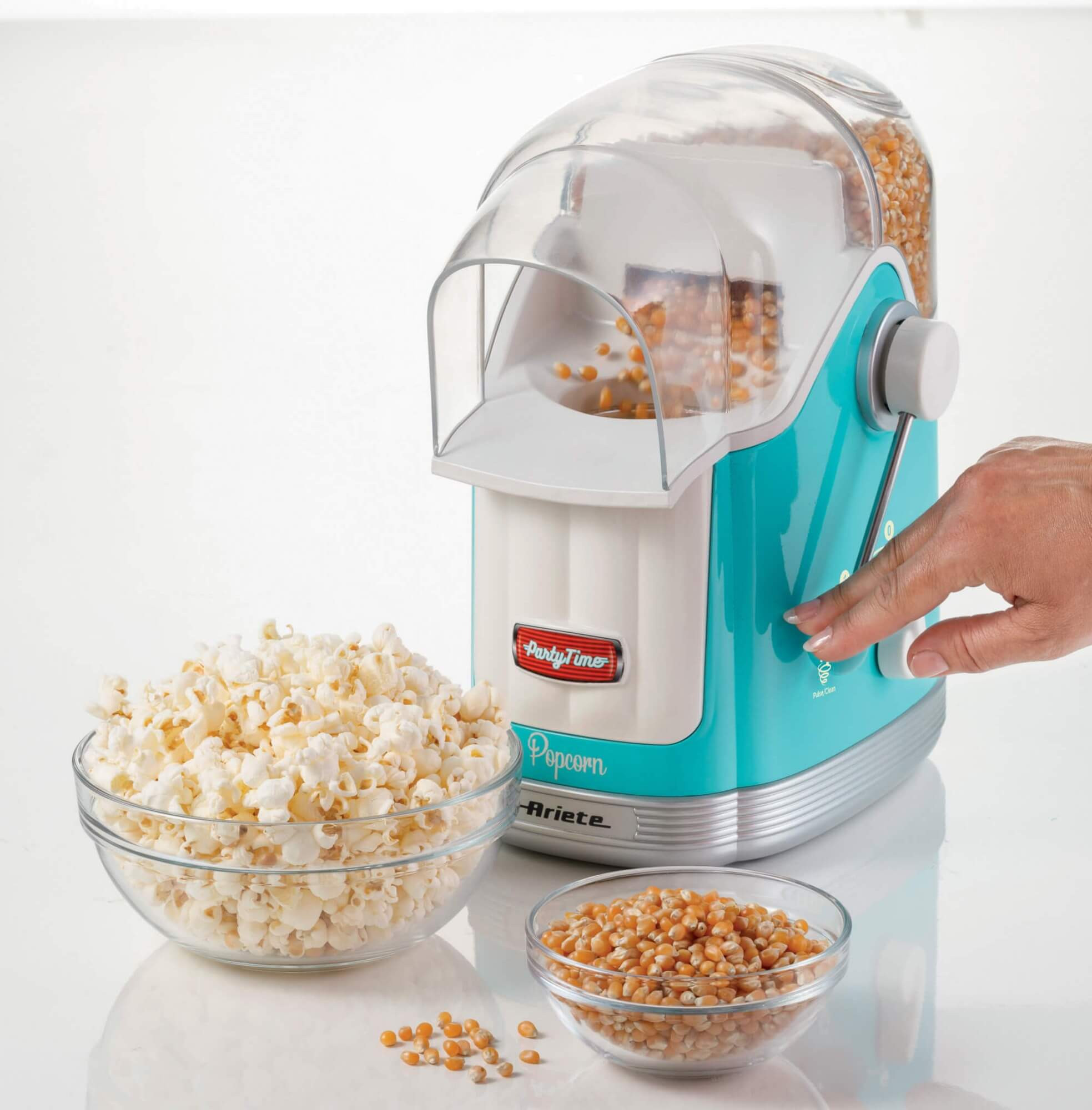 Ariete 2958/01 popcorn popper Blue, White 3 min – image 2