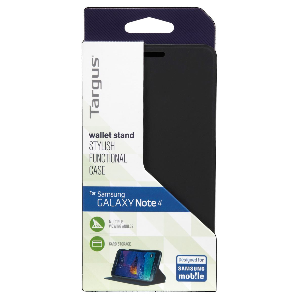 Targus Wallet Stand Case Samsung Note 4 - Black – image 3