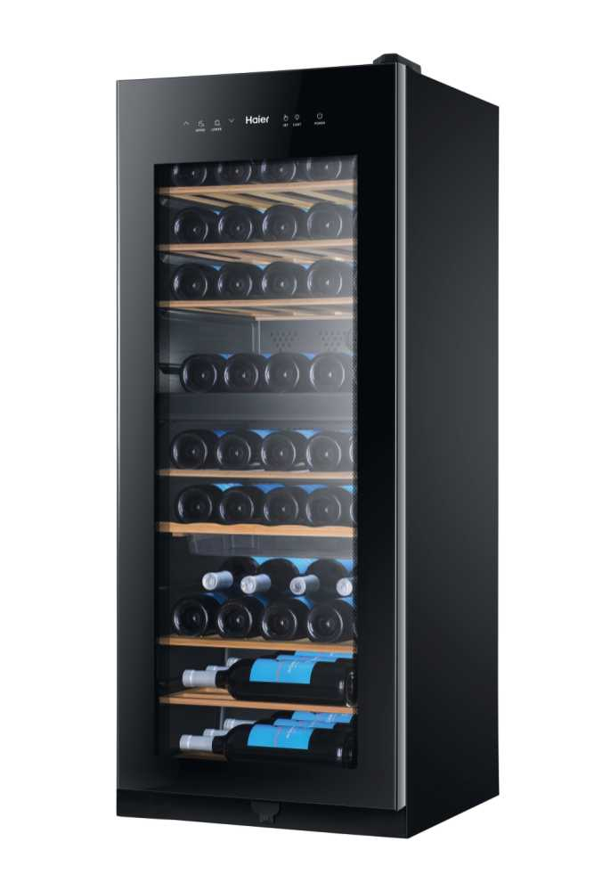 Haier Wine Bank 50 Series 3 WS53GDA Compressor wine cooler Freestanding Black 53 bottle(s) – image 3