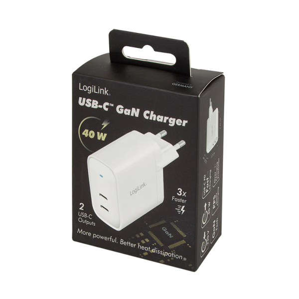 LogiLink PA0282 mobile device charger Mobile phone, Tablet White AC Fast charging Indoor – image 8
