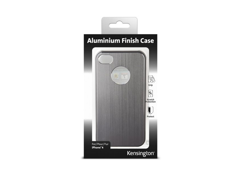 Kensington Grey Aluminium Finish Case for iPhone 4 & 4S – image 4