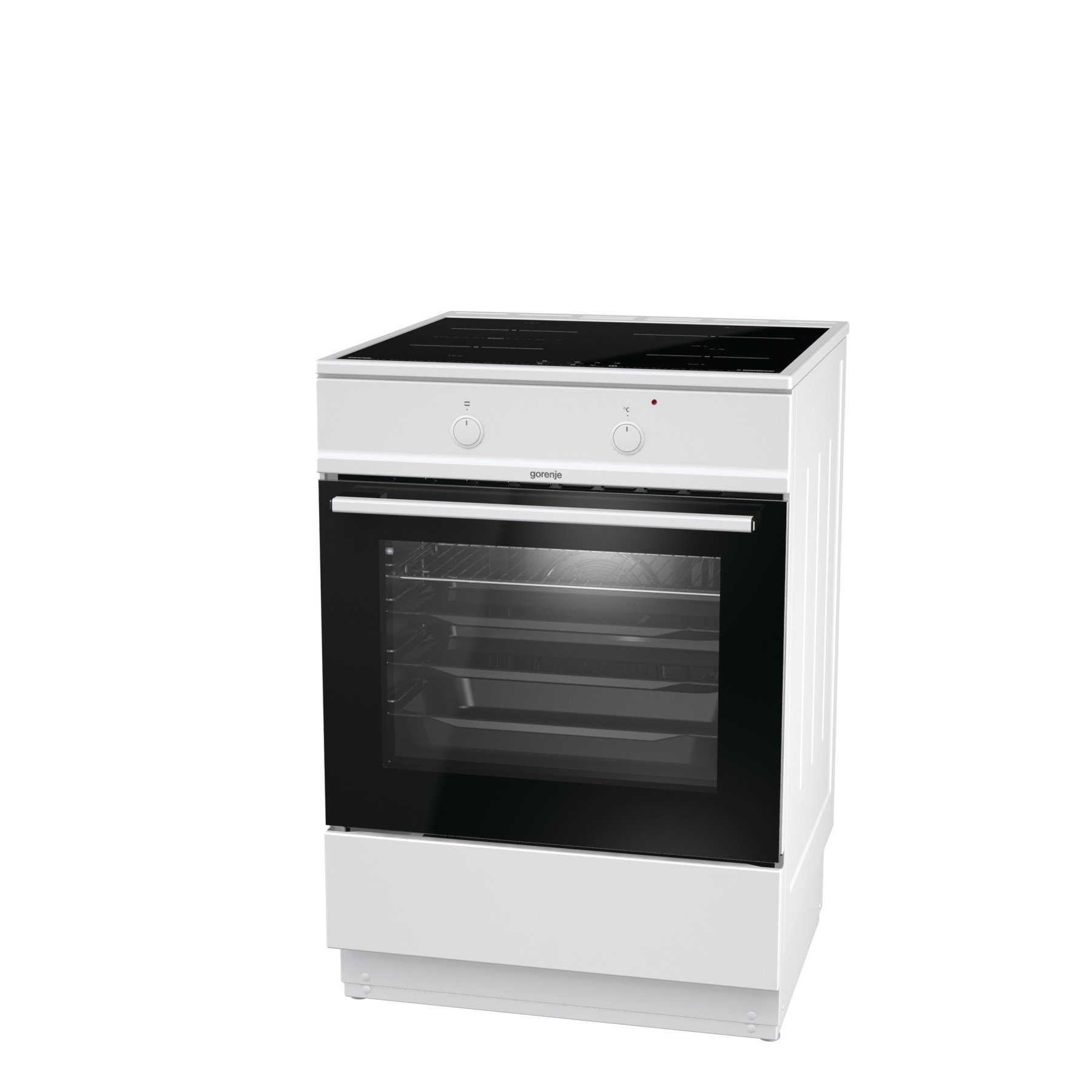 Gorenje EIT6155WP Freestanding cooker Electric Zone induction hob White – image 3