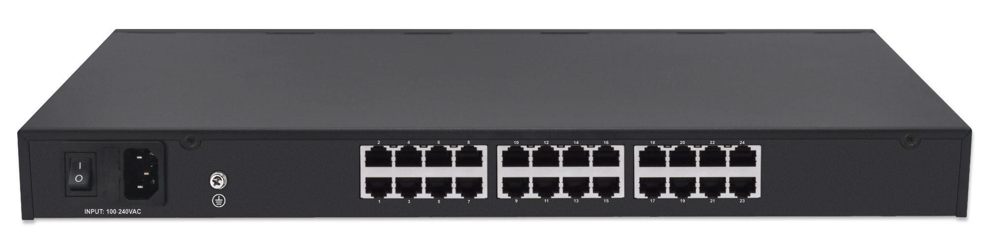Intellinet 561471 network switch Gigabit Ethernet (10/100/1000) Black – image 4