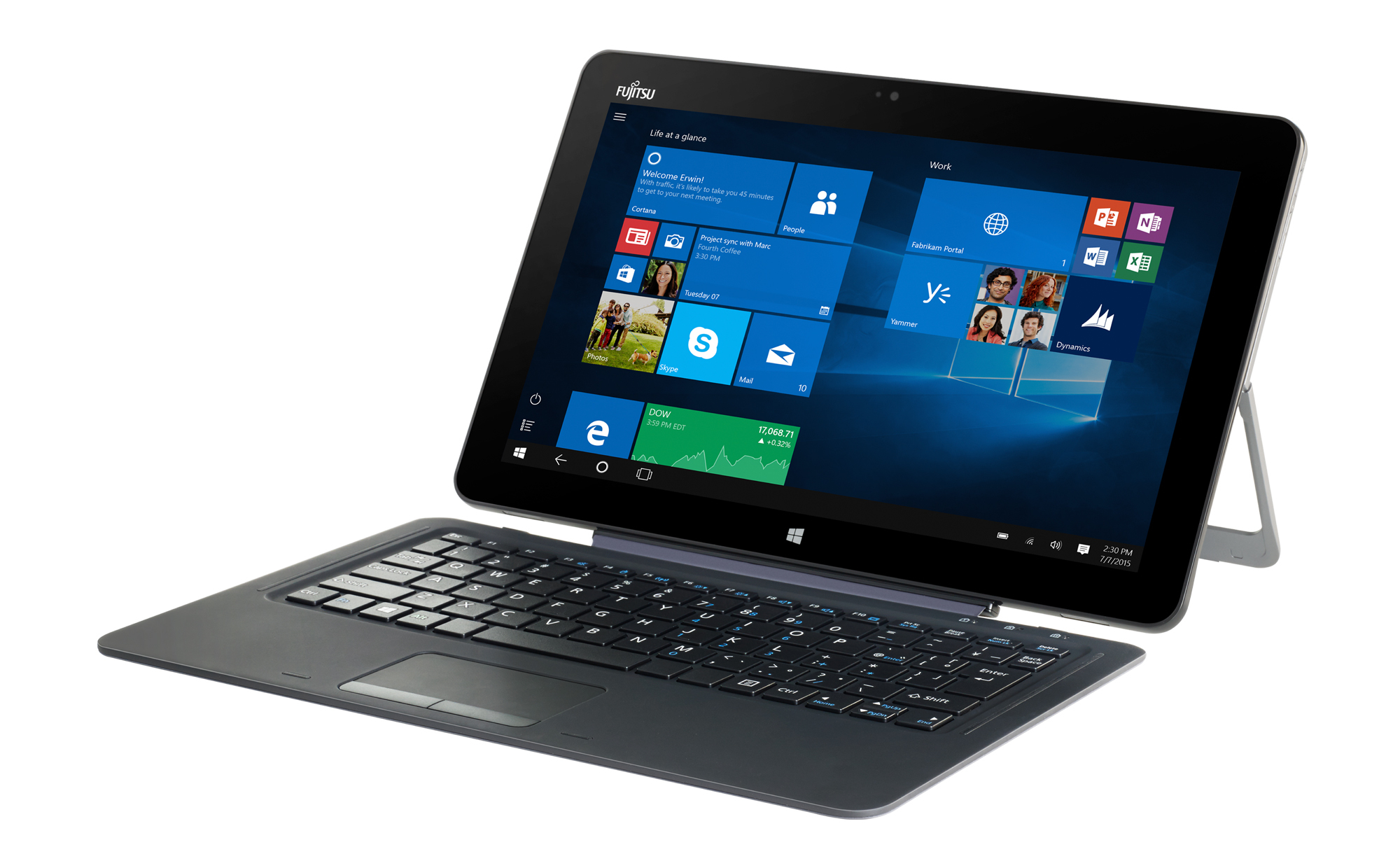 Fujitsu R726 + Magnetic Keyboard US – image 1