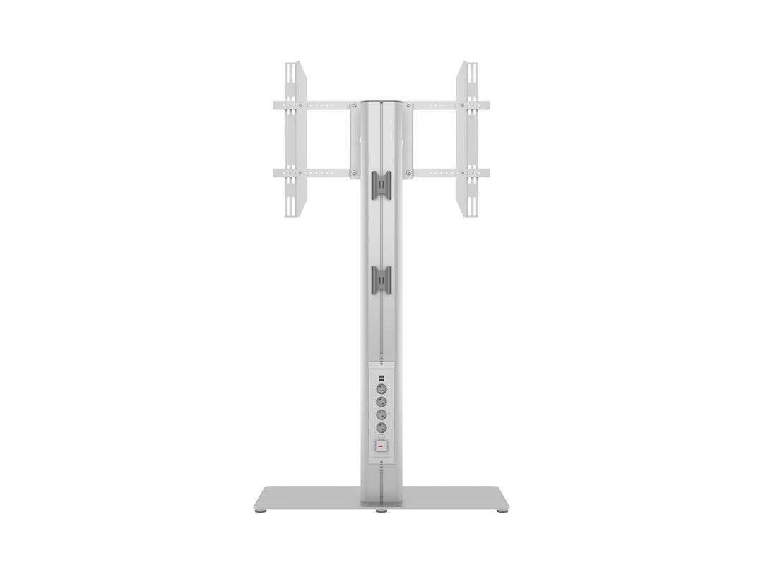Multibrackets M Public Display Stand 145 HD Single w, Floorbase Silver – image 4