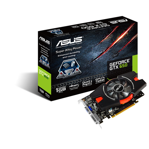 ASUS 90YV03K0-M0NA00 graphics card NVIDIA GeForce GTX 650 – image 1
