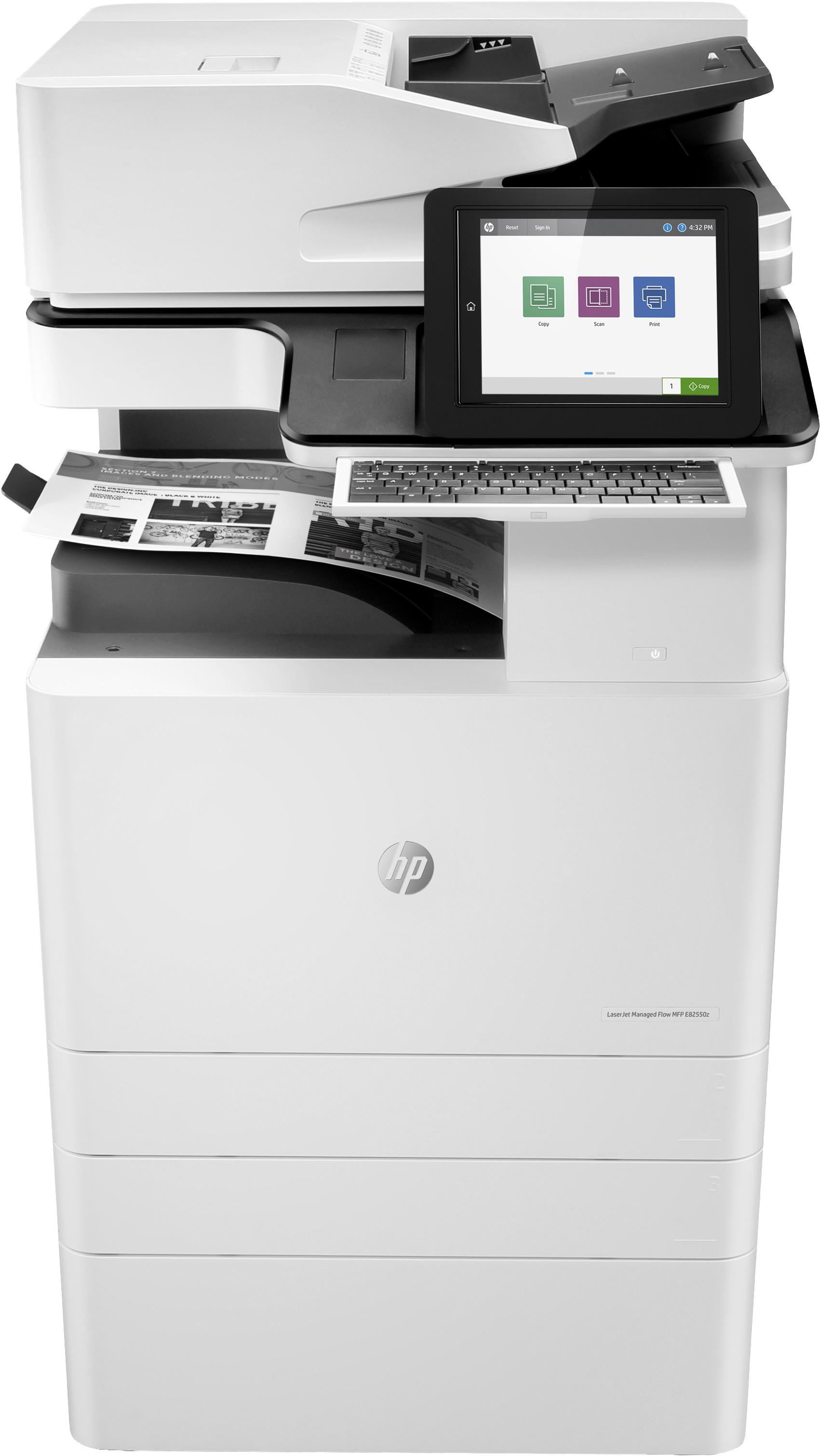 HP LaserJet Managed Flow MFP E82550z Plus - Bundle Product 50 ppm
