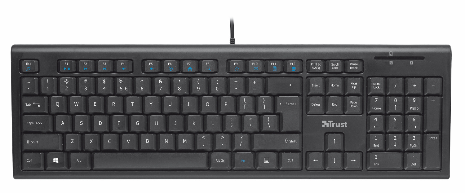 Trust Nola Multimedia Keyboard FR