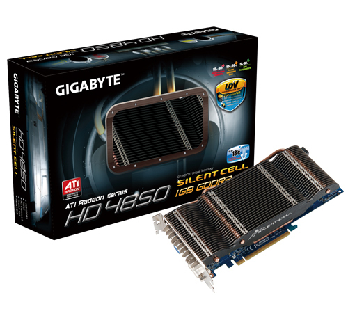 GIGABYTE GV-R485SL-1GH AMD Radeon HD 4850