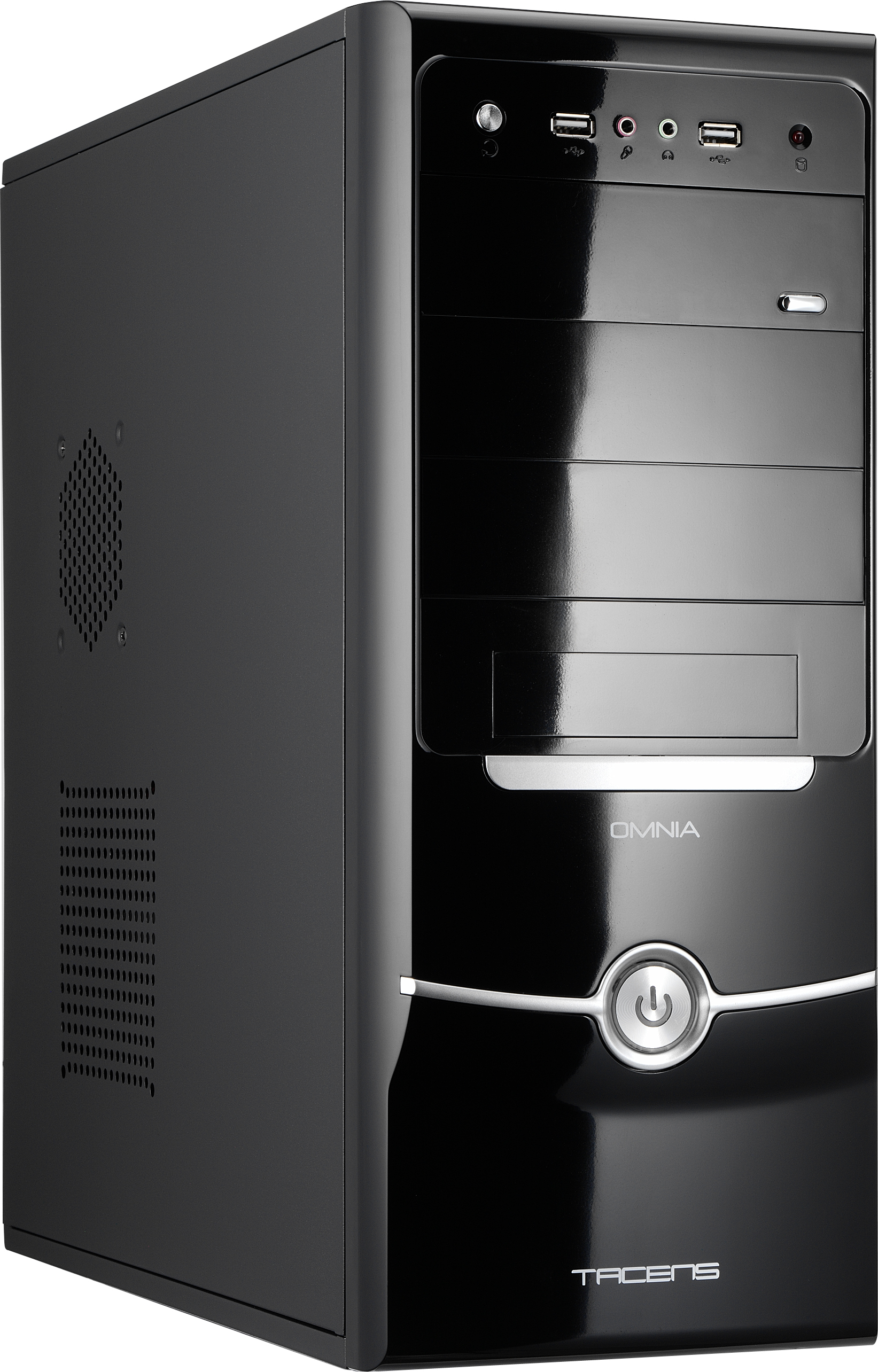 Tacens Omnia Midi Tower Black
