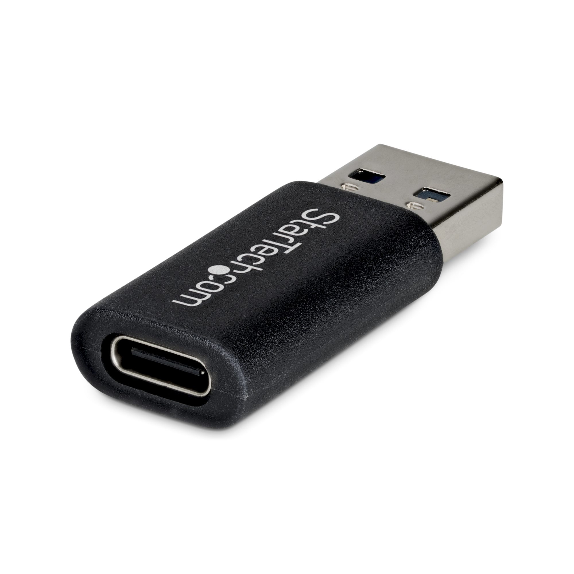 StarTech.com U32-AMCF-USBADAPTER USB-A Erkek - USB-C Dişi Adaptör, Siyah