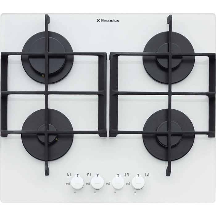 Electrolux EHT60430W White Built-in Gas 4 zone(s)