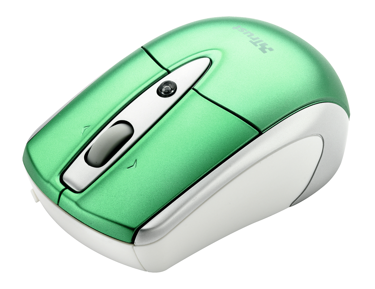 Trust Retractable Laser Mini Mouse for Mac - Green – image 1