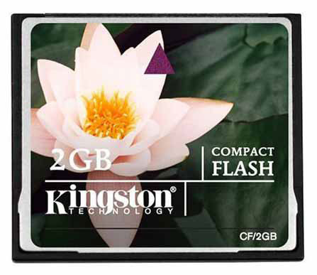 Kingston Technology CompactFlash Card 2GB