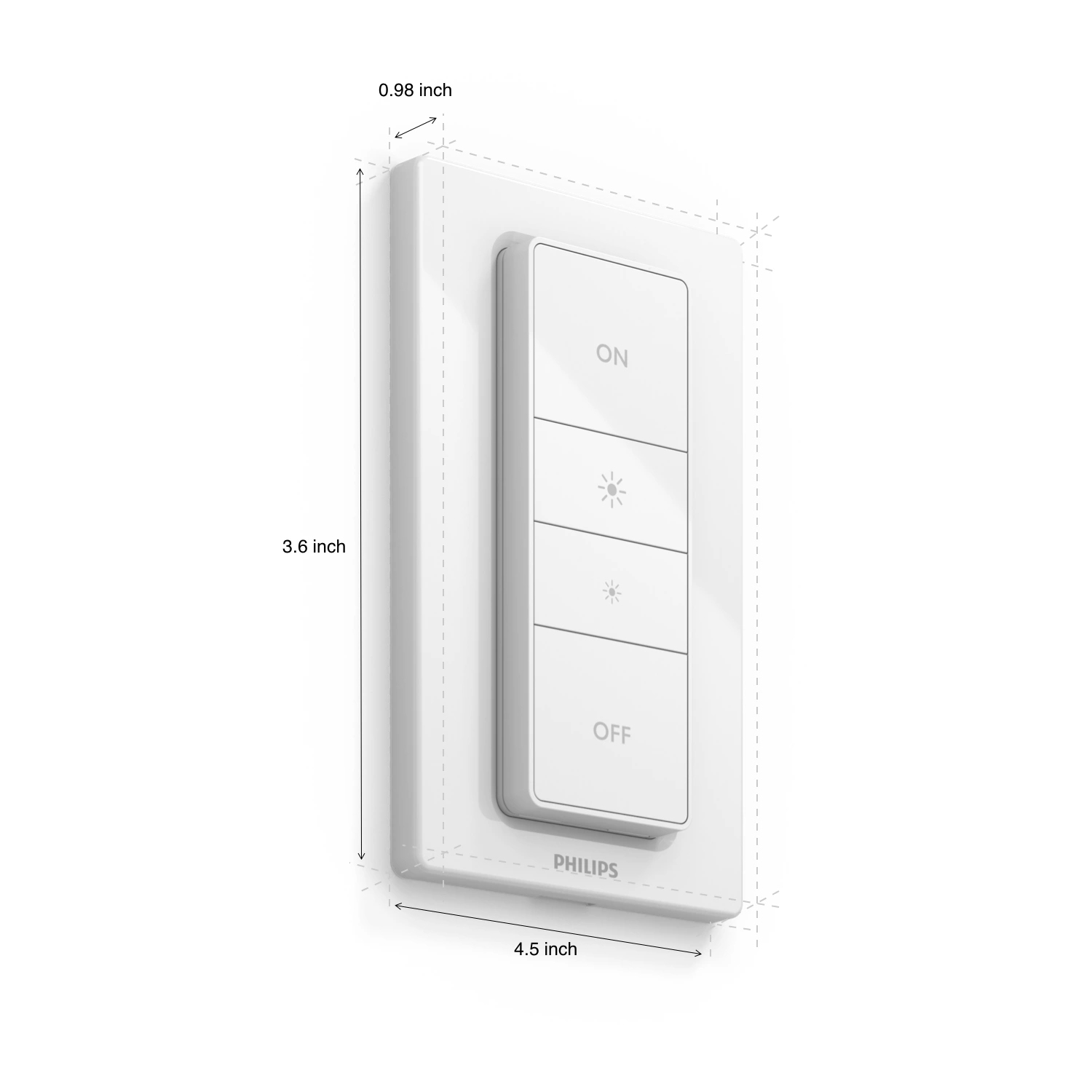 Philips by Signify Philips Hue 046677473372 smart home light controller White – image 4