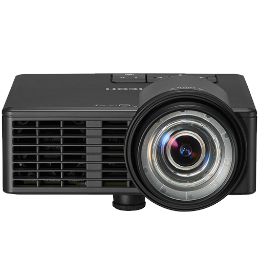 Ricoh 432122 data projector Portable projector 600 ANSI lumens DLP WXGA (1280x800) Black