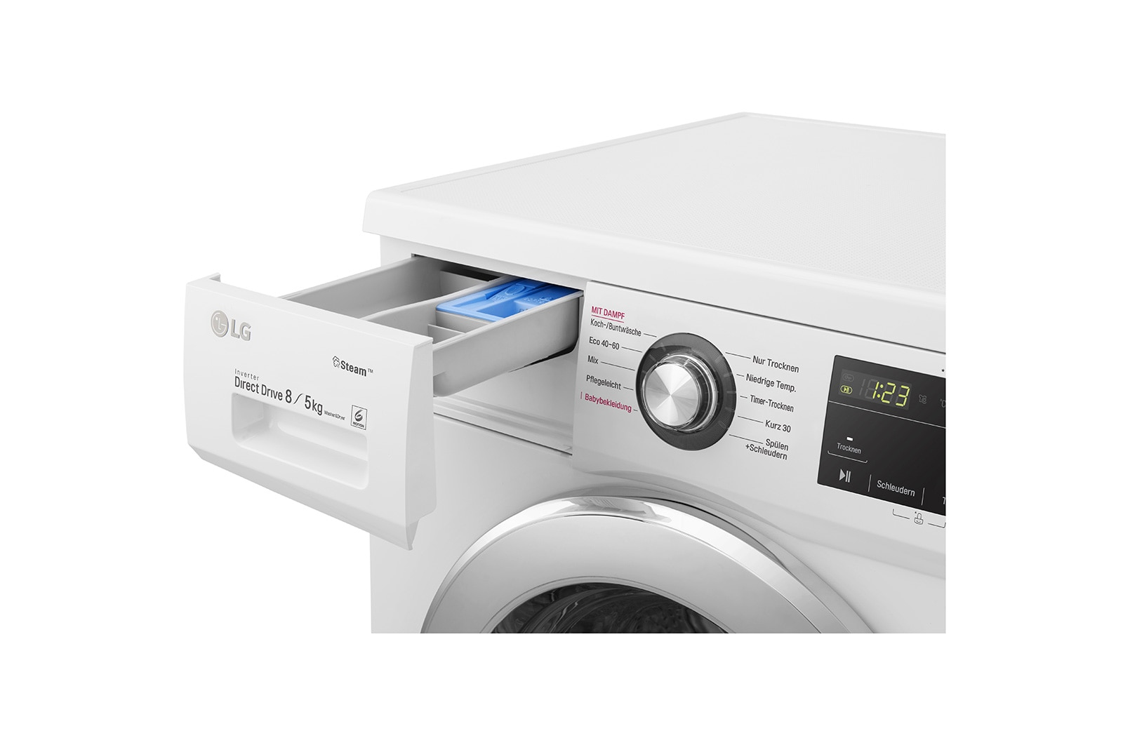 LG F14G6TDM2NE washer dryer Freestanding Front-load White – image 5