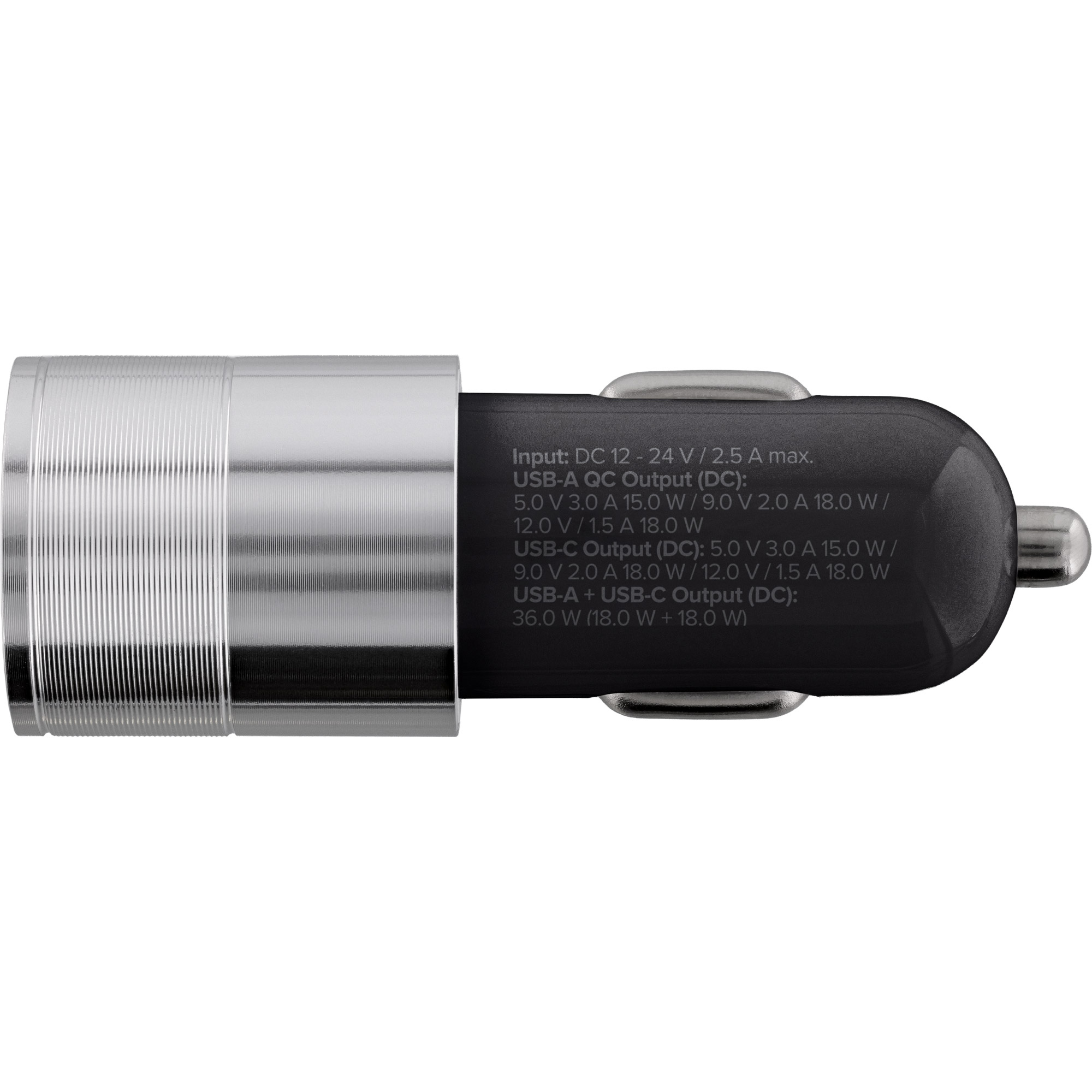 InLine USB car charger power-adaptor Quick Charge 3.0, black – image 4