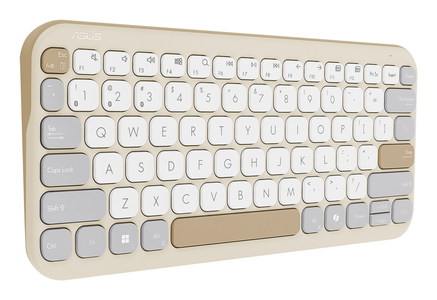 ASUS KW100 Marshmallow Tastatur beige
