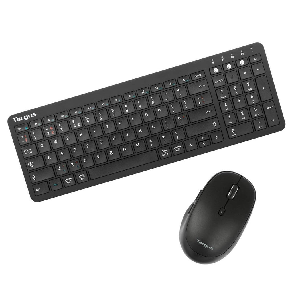 Targus BUS0421UK keyboard Mouse included Office RF Wireless + Bluetooth QWERTY UK International Black – image 4