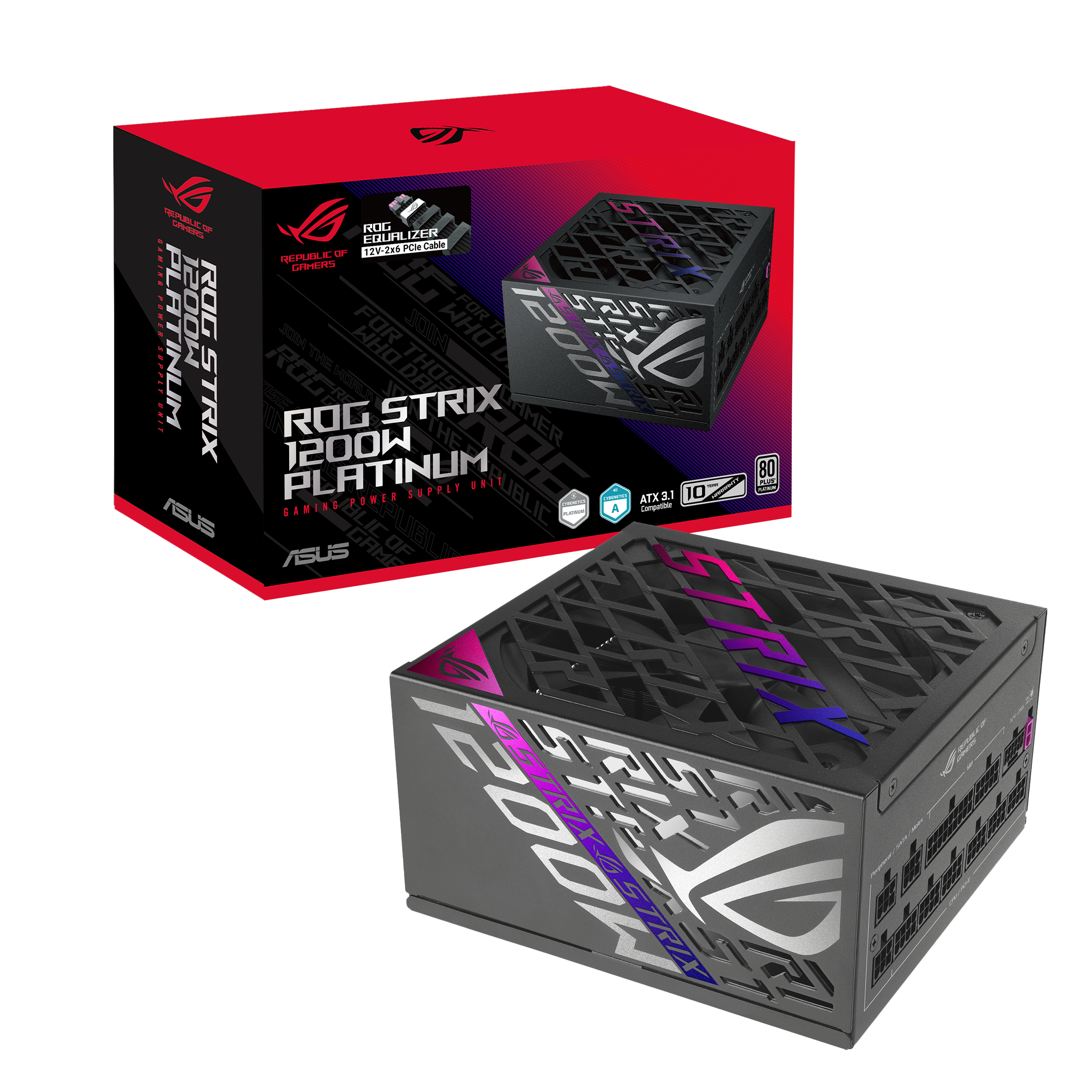 ASUS Netzteil ROG-STRIX-1200P-GAMING-E 1200W 80+ Platinum