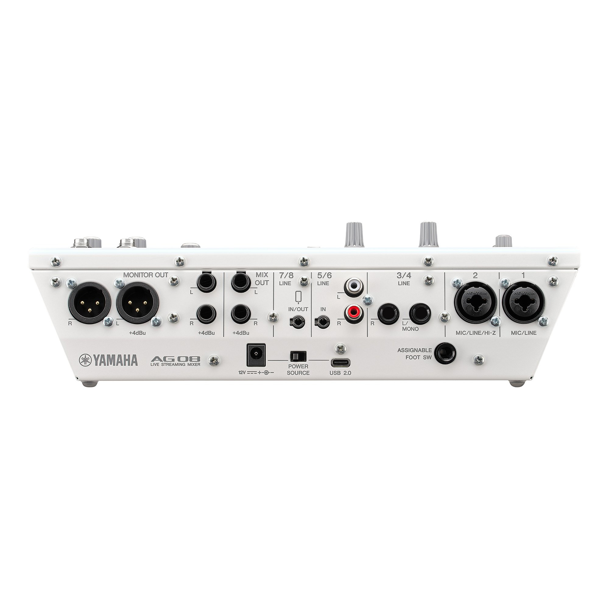 Yamaha AG08/WH audio mixer 8 channels White – image 5