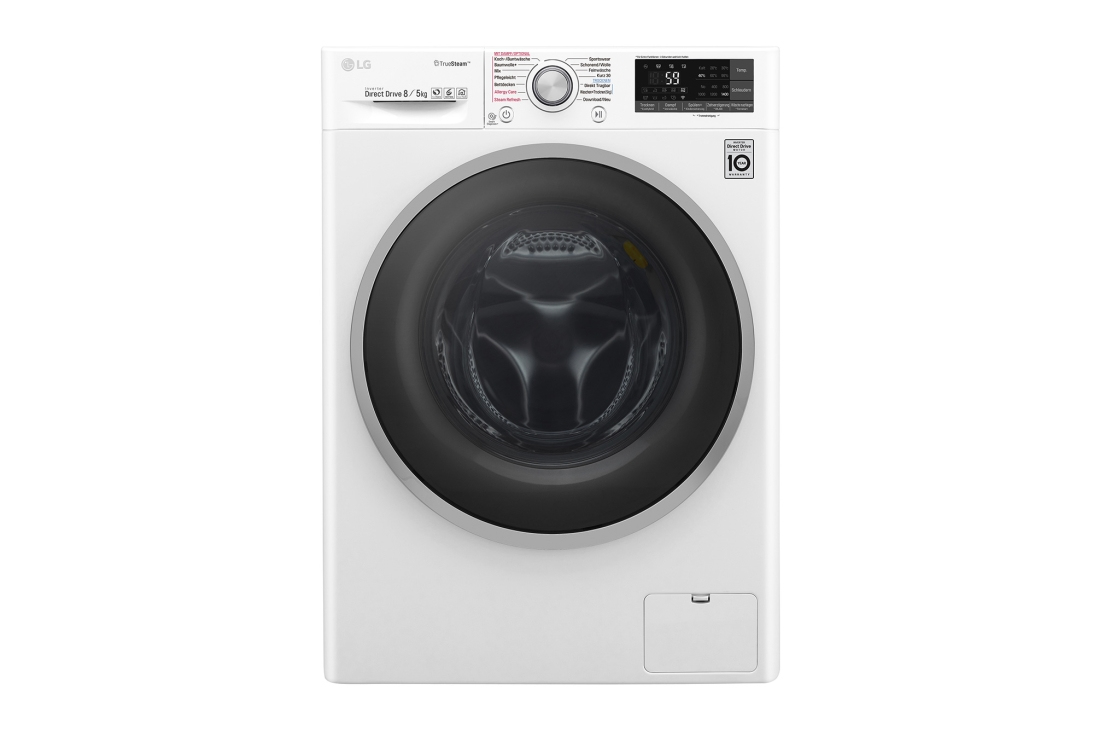 LG F14WD85EH1 washer dryer Freestanding Front-load White – image 1