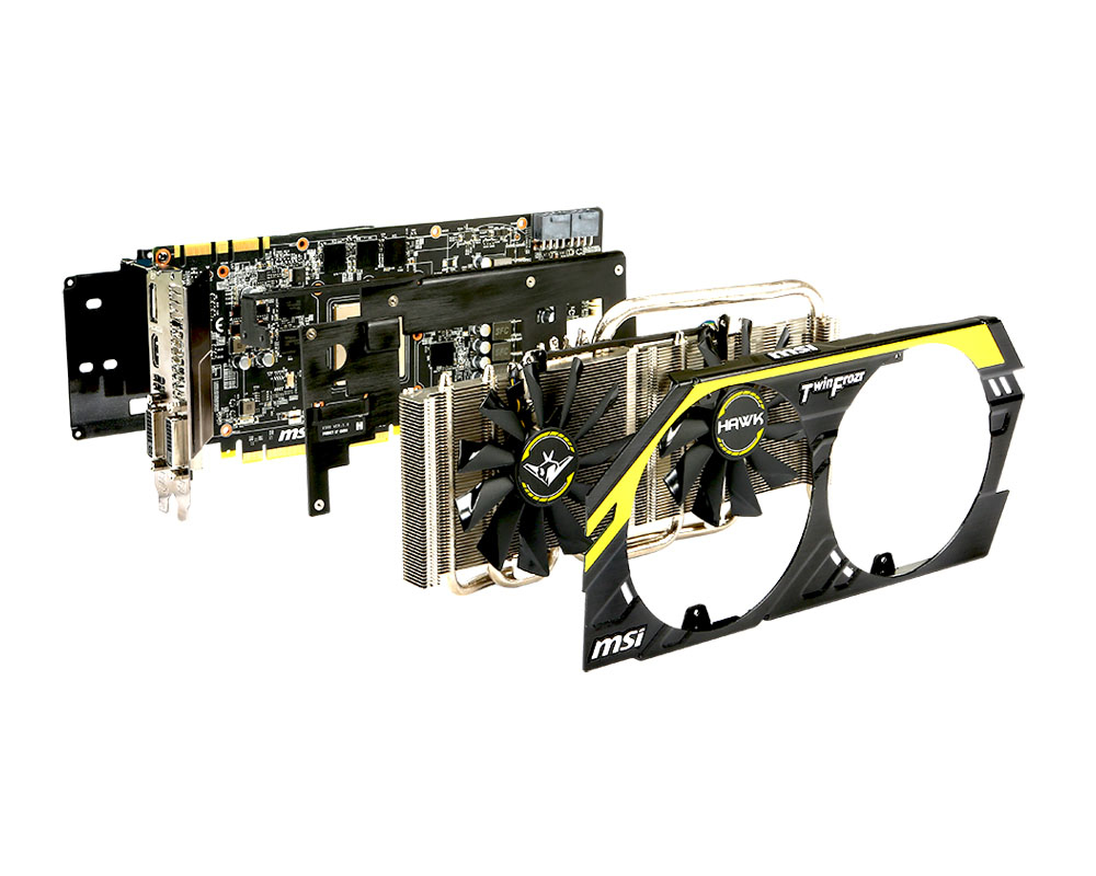 MSI N760-HAWK-LE graphics card NVIDIA GeForce GTX 760 – image 3