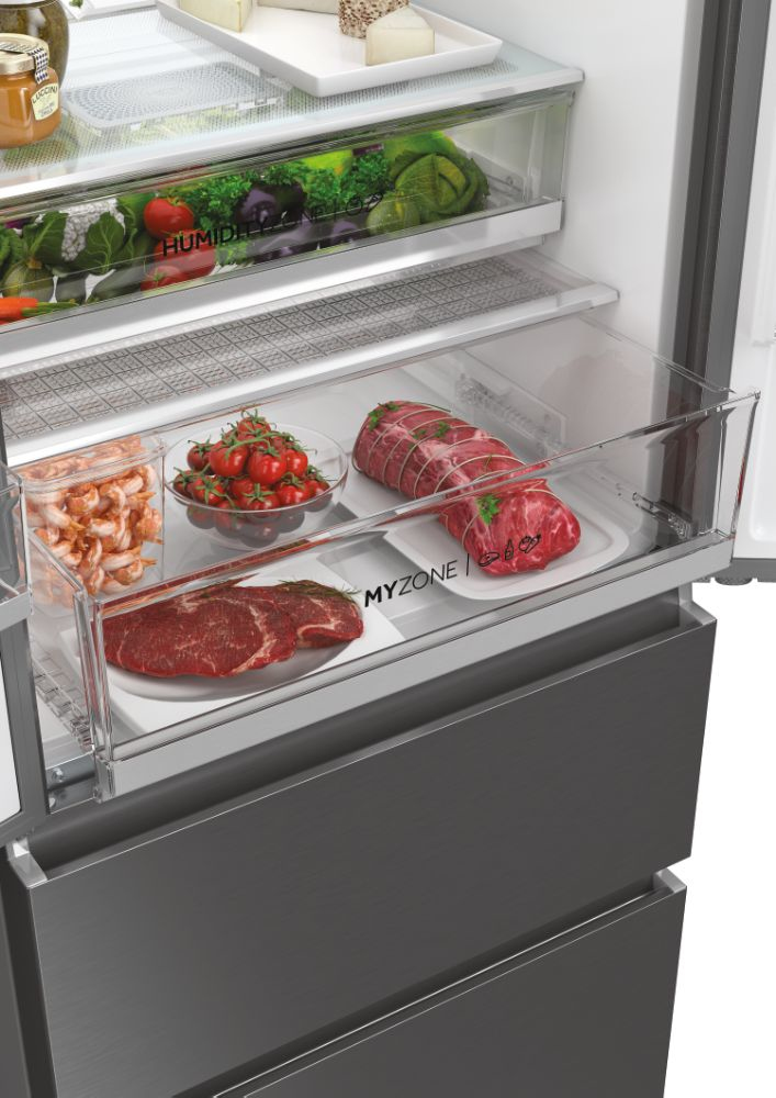 Haier HFW7720EWMP side-by-side refrigerator Freestanding – image 8