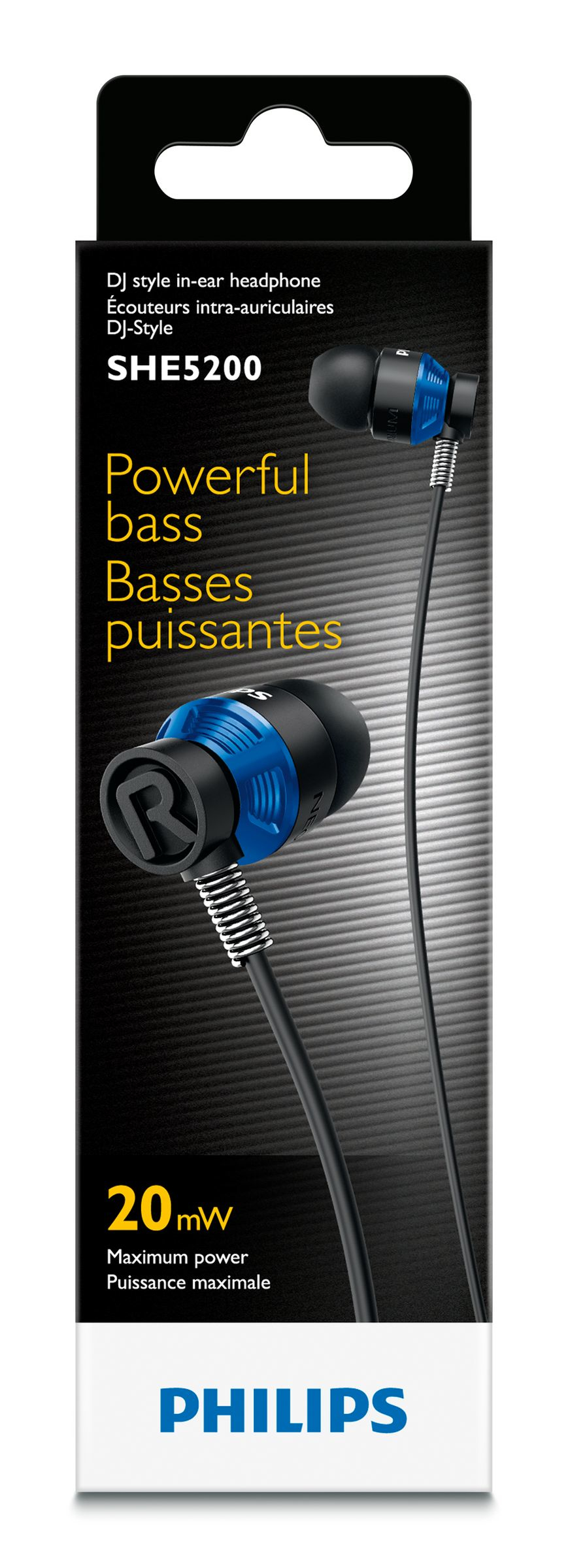 Philips Headphones SHE5200BL/27 – image 2