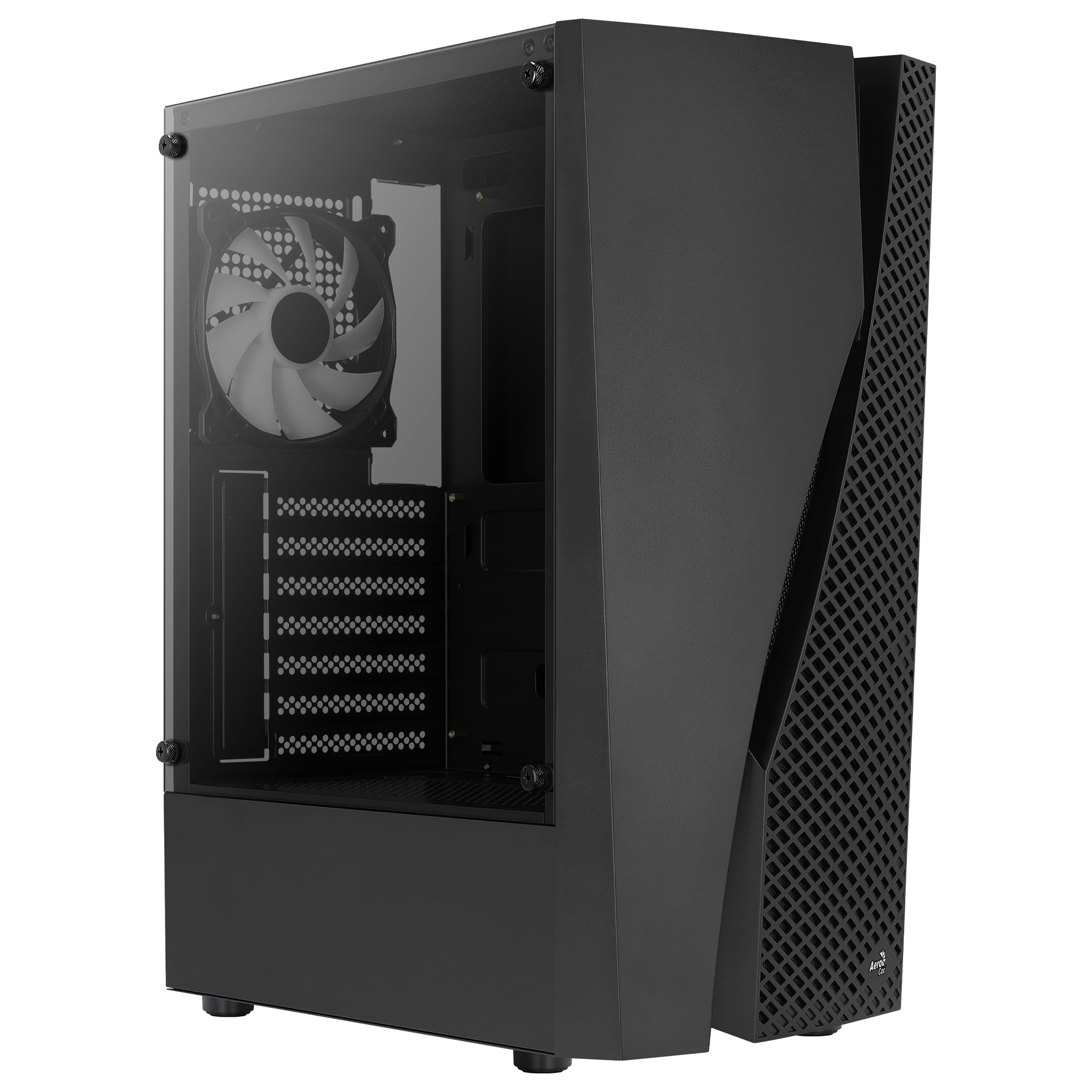 Aerocool WAVEBKV2 ATX PC Case Tempered Glass 4xFRGB Fans Black – image 9