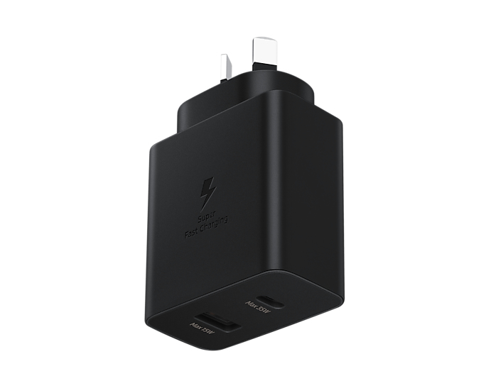 Samsung EP-TA220NBEGAU mobile device charger Headphones, Headset, Laptop, Smartphone, Smartwatch, Tablet Black AC Fast charging Indoor – image 2